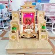 Bàn Thờ thần tài mái chùa 41 đẹp Đủ Bộ Kèm Tam Cấp Và Bệ Bàn Thờ thần tài mái chùa 41 đẹp Đủ Bộ Kèm Tam Cấp Và Bệ